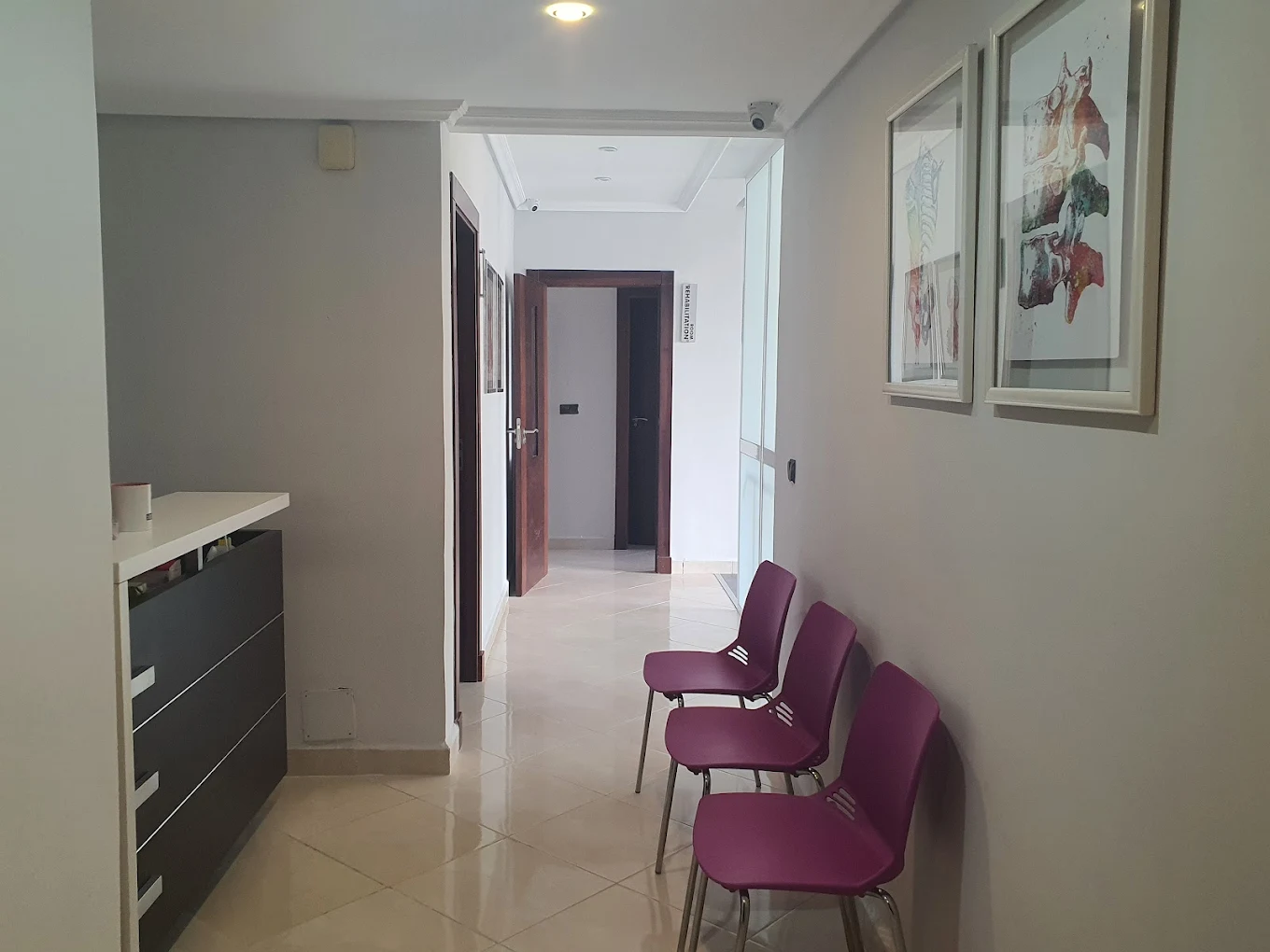 Salle d'Attente - Cabinet de Kinésithérapie